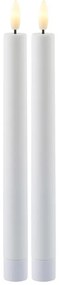 LED свещи в комплект от 2 бр. (височина 25 cm) Sille Tall Rechargeable – Sirius