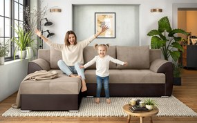 Разтегателен ъглов диван Деман