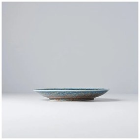 Бежово-синя керамична чиния Земя и небе, ø 20 cm Earth &amp; Sky - MIJ