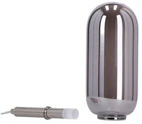 Антрацит LED висящо осветително тяло със стъклен абажур ø 13 cm Fiuggi – Candellux Lighting