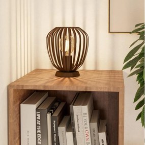 Eglo 901099 - Настолна лампа ESPINAL 1xE27/40W/230V бронзова