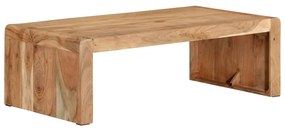 351649 vidaXL Маса за кафе, 110x55x35 см, акация масив