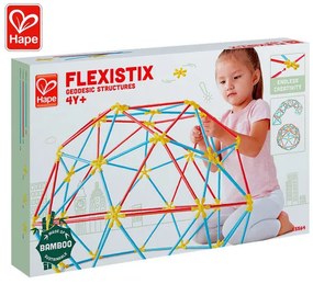 Бамбуков конструктор, Hape Flexistix, Геодезически структури, 177 части