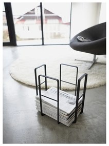 Черна стойка за вестници Tower - YAMAZAKI