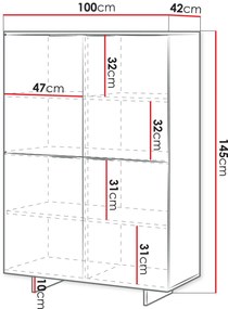 Бюфет Alma high