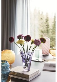 Комплект от 2 вази от розово и бяло стъкло Candy - Hübsch