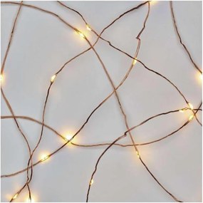 LED  външен гирлянд 100xLED/15m IP44 топло бяло