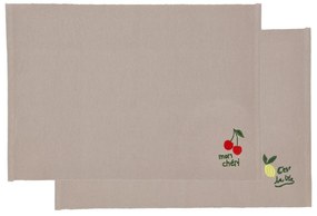 Памучни подложки за хранене в комплект от 2 бр. 33x48 cm Bistro – Södahl