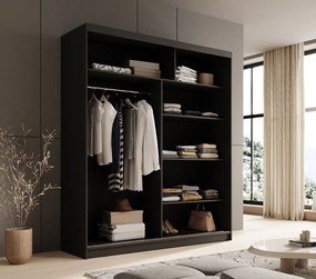 Плъзгащ се гардероб Shelvia 180-Мауро