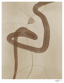 Постер 70x100 cm Two ways – Anna Johansson – The Poster Club