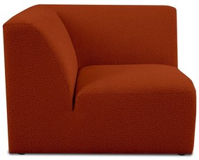 Модулен диван от букле в тухлен цвят (променлив) Roxy – Scandic