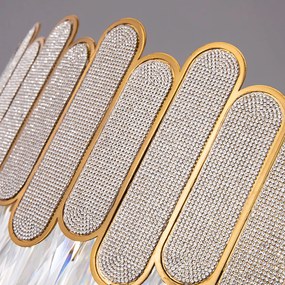 Лампа APP1747-8CP 60 cm Gold