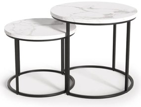 Комплект странични холни маси Ergo-Leuko Marmaro