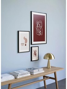 Настолна лампа в златист цвят Herho Mush - Hübsch