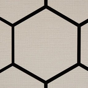 Декоративен панел atmosphera Hexagon, 56x69 cm, Бежов, MDF