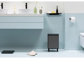 Кош за боклук Brabantia Bo Small Hi 1006648, 12 л, Плавно и безшумно отваряне, Сив