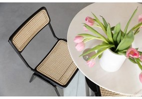 Черни ратанови столове за хранене в комплект от 2 Jort - Zuiver