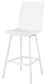 Бели пластмасови градински бар столове в комплект от 2 броя Sophie Wave - Hartman