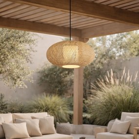 Japandi висяща лампа бамбук 50cm IP44 - Moana
