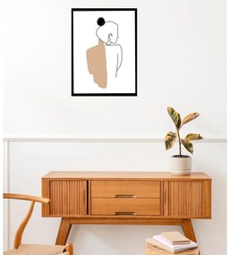 Постер 29x41 cm Female Body Abstract – Veronika Boulová