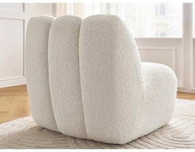 Бяло кресло от прежда с примки от букле Janissaire – Bobochic Paris