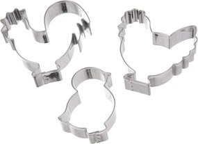 Формички за бисквитки с великденска тематика в комплект от 3 броя - Orion