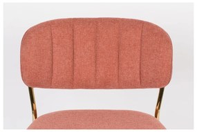 Розови бар столове в комплект от 2 89 cm Jolien - White Label
