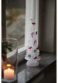 Бяла коледна светлинна украса ø 12 cm Bro – Markslöjd