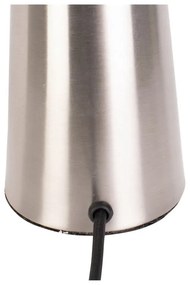 Настолна лампа в сребристо, височина 51 cm Sublime - Leitmotiv