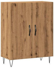857178 vidaXL Сайдборд, дъб артизан, 69,5x34x90 см, инженерно дърво