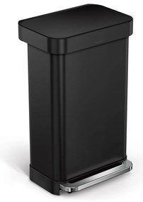 Стоманен кош за отпадъци с педали 45 л - simplehuman