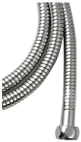 Душ маркуч от неръждаема стомана в лъскаво сребристо Lux – Sapho