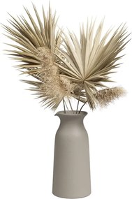 Бежова керамична ръчно изработена ваза (височина 30 см) Bia - Artevasi