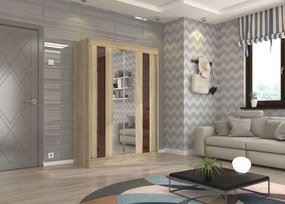 Гардероб Nabi 150 плъзгащ се-Drus-Kafe