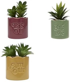 Изкуствено растение atmosphera Chéri, 17 cm, Различни видове