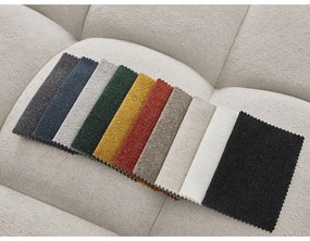 Бежова табуретка от прежда с примки от букле Everest – Bobochic Paris