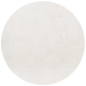 Кремав кръгъл килим подходящ за пране ø 160 cm Pouffy – Ayyildiz Carpets