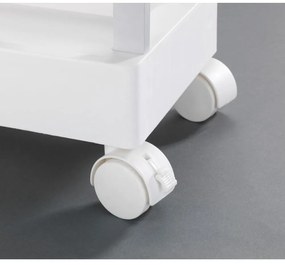 Бял пластмасов подвижен рафт 45x80 cm Mino - Wenko