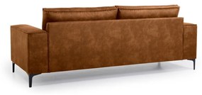 Светлокафяв диван от изкуствена кожа 224 см Copenhagen - Scandic