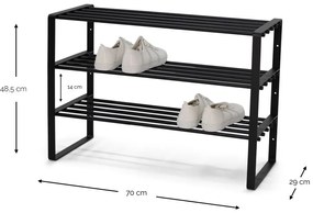 Бяла метална стойка за обувки Rex – Spinder Design