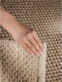 Бежов ръчно изработен вълнен килим 140x200 cm Lyon Beans – Elle Decoration