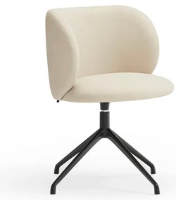 Бежов тапициран трапезен стол Mogi – Teulat