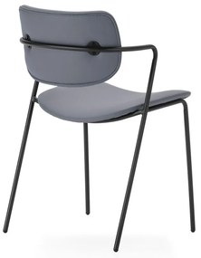 Тъмносиви трапезни столове в комплект от 2 бр. Maika – Marckeric