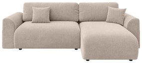 Бежов разтегателен ъглов диван (променлив) Lorine – Ropez