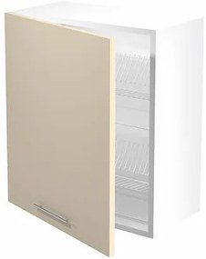Горен шкаф  с отцедник Vento GC60/72 60см Бежов гланц
