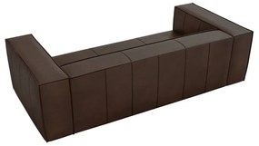 Тъмнокафяв кожен диван 227 см Madame - Windsor &amp; Co Sofas