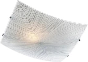 Redo 05-812 - Таванно осветително тяло SHAKE 1xE27/42W/230V 29,5x29,5 см бяло