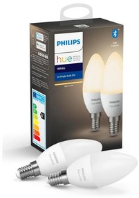К-кт 2бр. LED димируеми крушки Philips Hue WHITE E14/5,5W/230V 2700K