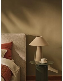 Кремава тапицирана табла за легло 189x100 cm Olivia – Micadoni