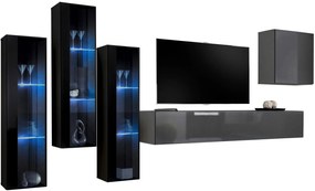 Холна секция Swis XIII-Black - Gray